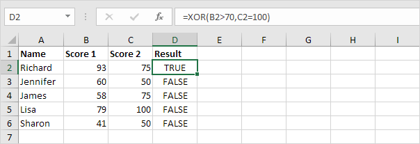 How to use Or function in Excel