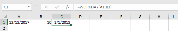 Workday Function
