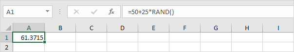 Modified Rand function