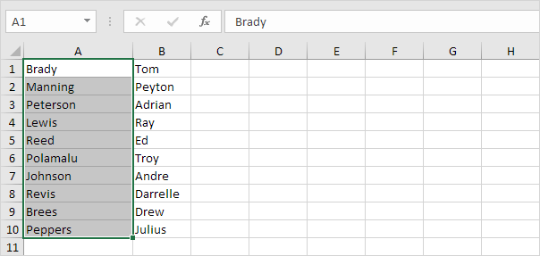 How to use Text to Columns in Excel