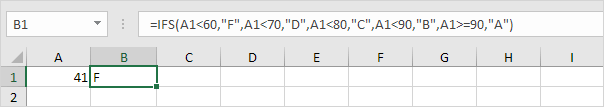 How to use Switch function in Excel