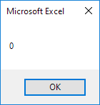 Excel VBA Mod Operator Result