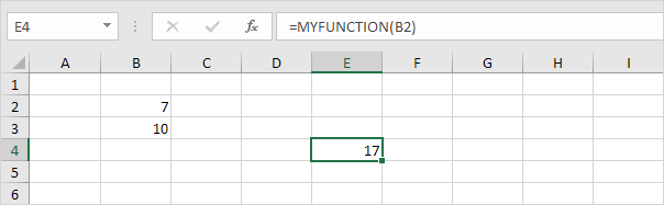 Non-volatile Function in Excel VBA