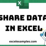 Share Excel Data with Word and Other Files