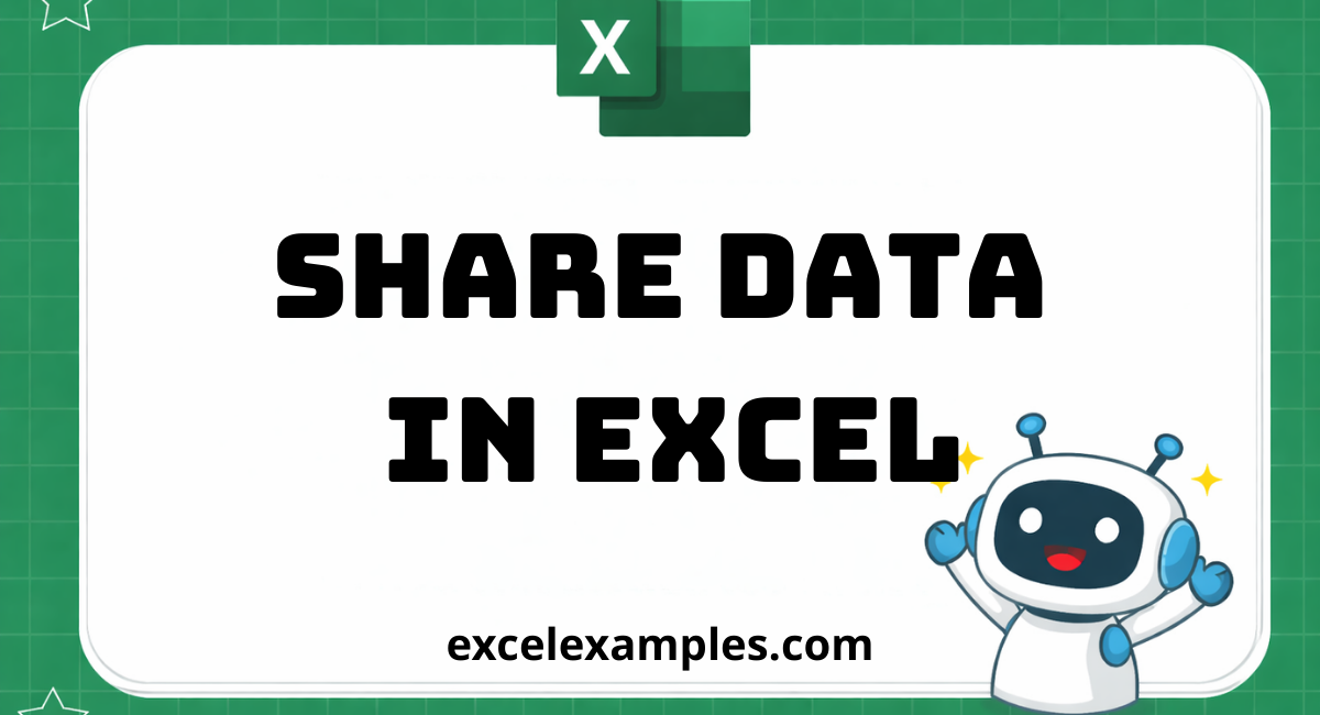 Share Excel Data with Word and Other Files