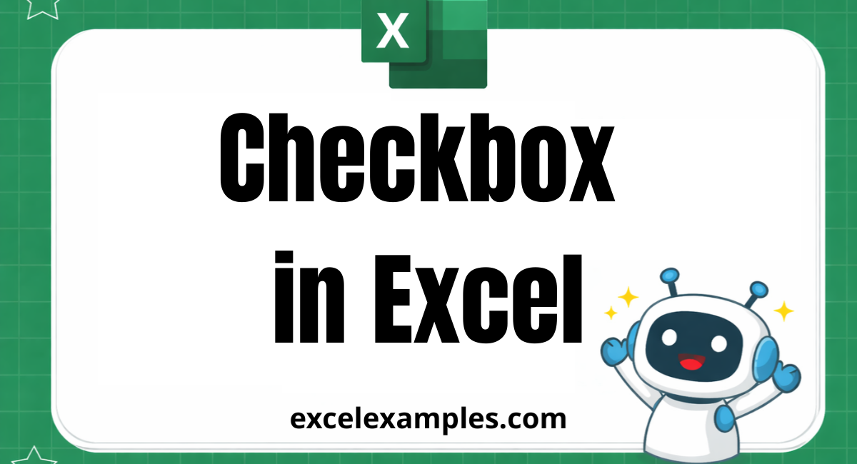 Checkbox in Excel