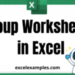 Group Worksheets in Excel