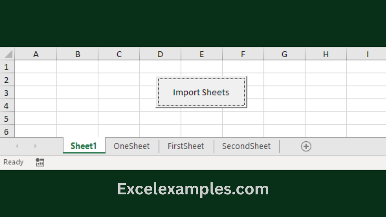 Merge Excel Files - Excel Examples