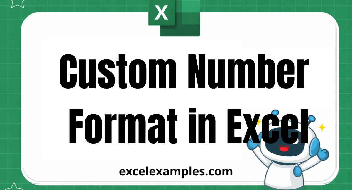 Custom Number Format in Excel